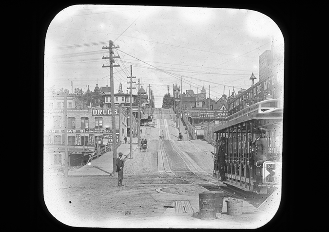 'Street Scene. Washington, Seattle Madison Street Terrace, copyright Kingston Museum and Heritage Service, 2010'