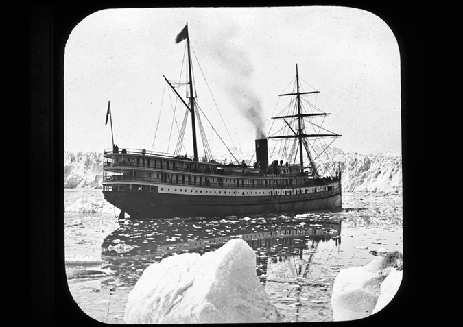 'Ship. Alaska. Steamer 'Queen' Among the Ice, copyright Kingston Museum and Heritage Service, 2010'